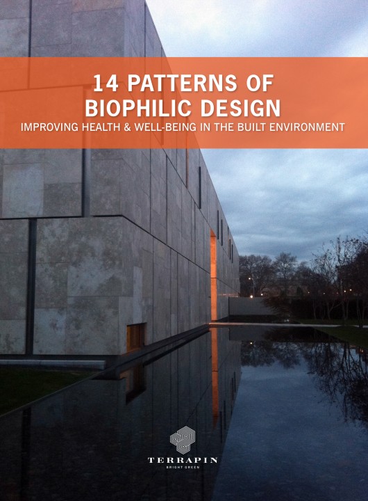 cover of the 14 Patterns of Biophilic Design