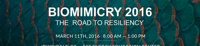 Biomimicry 2016 Conference