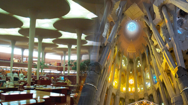 Gaudí and Wright: Two Very Different Approaches to Biophilic Architecture